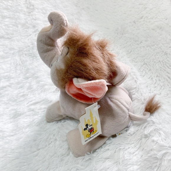 Disney World Vintage Jungle Book Baby Elephant Bean Bag Plush NWT - Picture 4 of 6